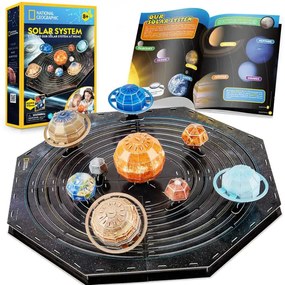 Cubic Fun - Пъзел 3D National Geographic Соларна Система 173ч. DS1087h