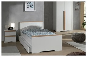 Бяло детско нощно шкафче London – Vipack