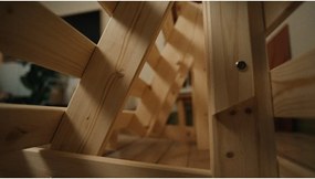 Оранжево-кафяв разтегателен диван 140 cm Roots - Karup Design