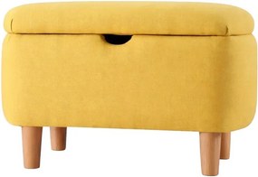 Жълта детска пейка Moouv – Hanah Home