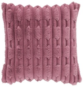 Декоративна възглавница от микроплюш 50x50 cm Carved Fur – Bianca