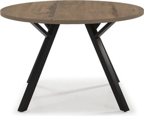 Кръгла маса за хранене от орех ø 120 cm Beni - Marckeric