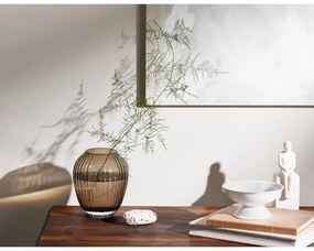 Ваза от кафяво стъкло, височина 18,5 cm Hammershøi - Kähler Design