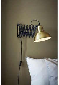 Стенна лампа златна Riggs – Markslöjd