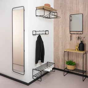 Стенно огледало със закачалка 40x60 cm Clint - Spinder Design