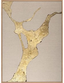 Ръчно рисувана картина 90x120 cm Wild Horizon Gold – Malerifabrikken