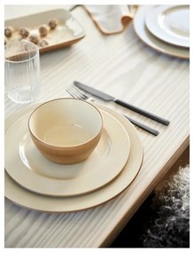 Бежова десертна чиния от керамика ø 22 cm - Bitz