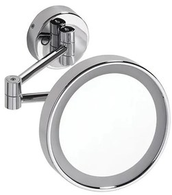 Козметично огледало 22 x 20 см, сребристо