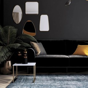 Черен разтегателен диван 217,2 cm Adley - CosmoLiving by Cosmopolitan