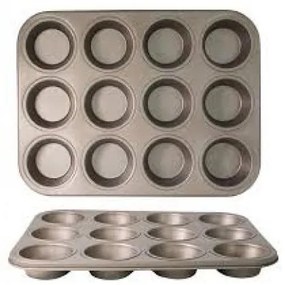 Алуминиева форма за мъфини 12бр. OUTPERFORM 620 CN-(A0194) - Horecano