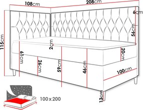 Диван - легло Junior Filip III-Mple Skouro-Дължина: 100 cm-Aristera