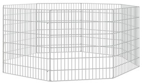 Ограждение за свободно отглеждане на животни 8-панела 54x60 см