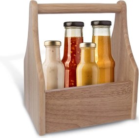 Органайзер за подправки от масивно дърво – Orion