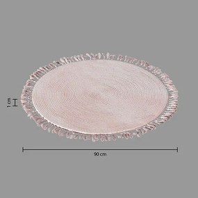 Детски килим atmosphera Lulu, Розов, 90 cm