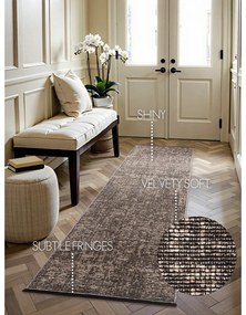 Бежова пътека 80x250 cm Prisma – Elle Decoration