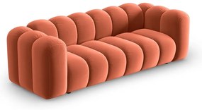 Розов диван 228 cm Lupine – Micadoni Home