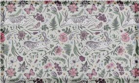 Изтривалка от PVC 40x70 cm Hare Wildflowers – Artsy Doormats