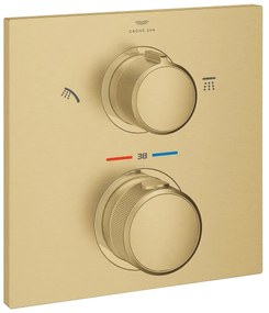 Термостат за вграждане, 29181GN2 Allure, Grohe, с 2-посочен превключвател душ пита/ръчен душ