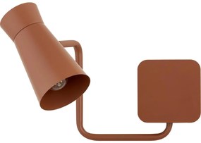 Argon 8882 - Стенна лампа LORD 1xE14/7W/230V теракотова