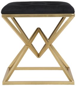 Стол в черно и златно Piramid - Mauro Ferretti