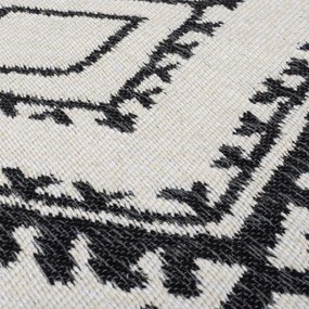 Черно-бял килим 80x150 cm Alix - Flair Rugs