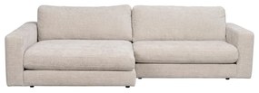 Кремав ъглов диван (ляв ъгъл) Duncan - Rowico