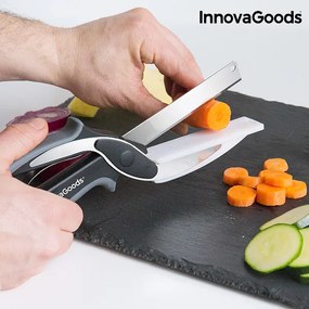 Ножица с Нож с  Вградена Малка Дъска за Рязане Integrada InnovaGoods