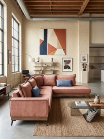 Ъглов диван Boss-Beige-Left