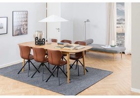 Кафяв трапезен стол в цвят коняк Batilda - Actona