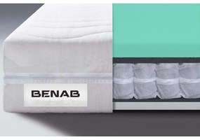 Твърд/средно твърд пружинен матрак с две лица 160x200 cm Standard Pocket – BENAB