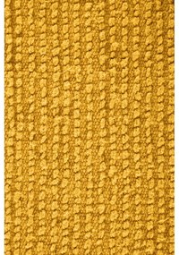 Жълта изтривалка за баня в цвят охра 50x45 cm Riva - Tiseco Home Studio