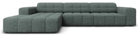 Тюркоазен ъглов диван (ляв ъгъл) Chicago - Cosmopolitan Design