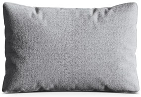 Светлосива възглавница за диван от прежда с примки от букле Kemi – Cosmopolitan Design