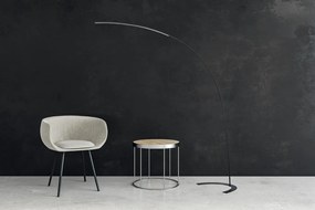 Тъмнокафява LED затъмняваща се подова лампа (височина 210 cm) Shanghai – Trio