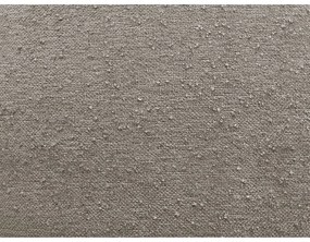 Кафяво-сива табуретка от прежда с примки от букле Everest – Bobochic Paris