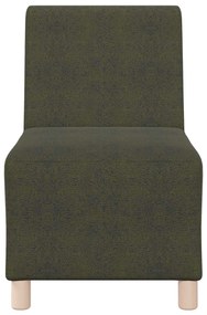 4108511 vidaXL Модулен диван без ръкави Военнозелено 55 x 74 x 82 см