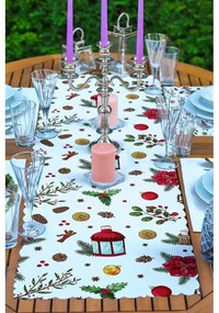 Коледен комплект от 4 покривки за маса и покривка за маса 140x45 cm American Servis - Mila Home