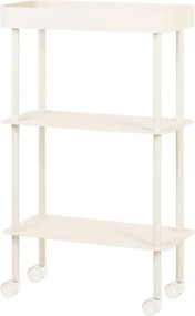 Бежов метален подвижен стелаж 60x97x30 cm Nolle – noo.ma