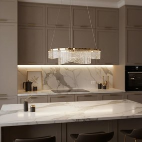 Лампа LED G138-CP 50cm Gold