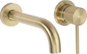 Смесител за вграждане Rea Lungo Stripe Brush Gold