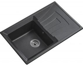 Гранитна мивка ICGS 8104 BLACK