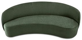 Асиметричен диван от зелено кадифе , вдясно Debbie - Mazzini Sofas