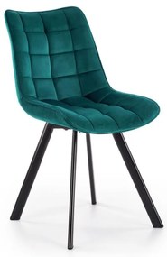 Трапезен стол COMORO 1 бр. тюркоазен