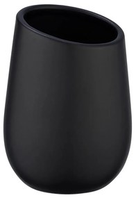 WENKO 23651800 - Чаша за четки за зъби BADI 8x11 cm черна