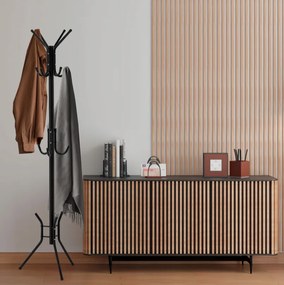 Свободностояща закачалка OMER - черна