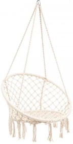 Висящо кресло Brasil Hoop бежово