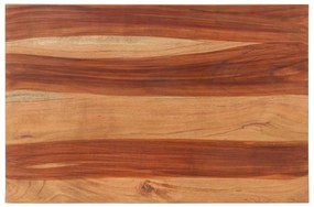 285980 vidaXL Плот за маса, акациево дърво масив, 15-16 мм, 60x90 cм