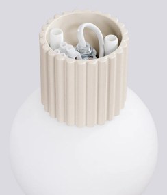 Кремава стенна лампа ø 12 cm Orbital – Sollux