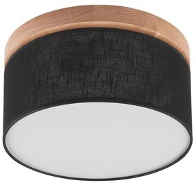 Brilagi - LED Плафон BELLADONNA 1xE27/15W/230V черен/дъб