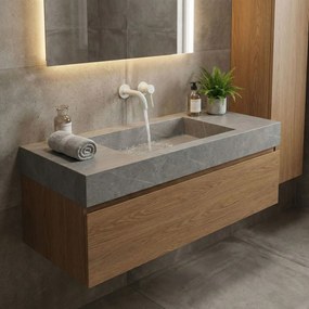 Чучур за смесител за вграждане Rea Lungo 16 cm White